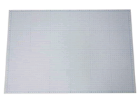 <両白> 方眼工作用紙 A2よりやや大きめ 0.42mm厚(方眼面積600×400mm)【20枚入】